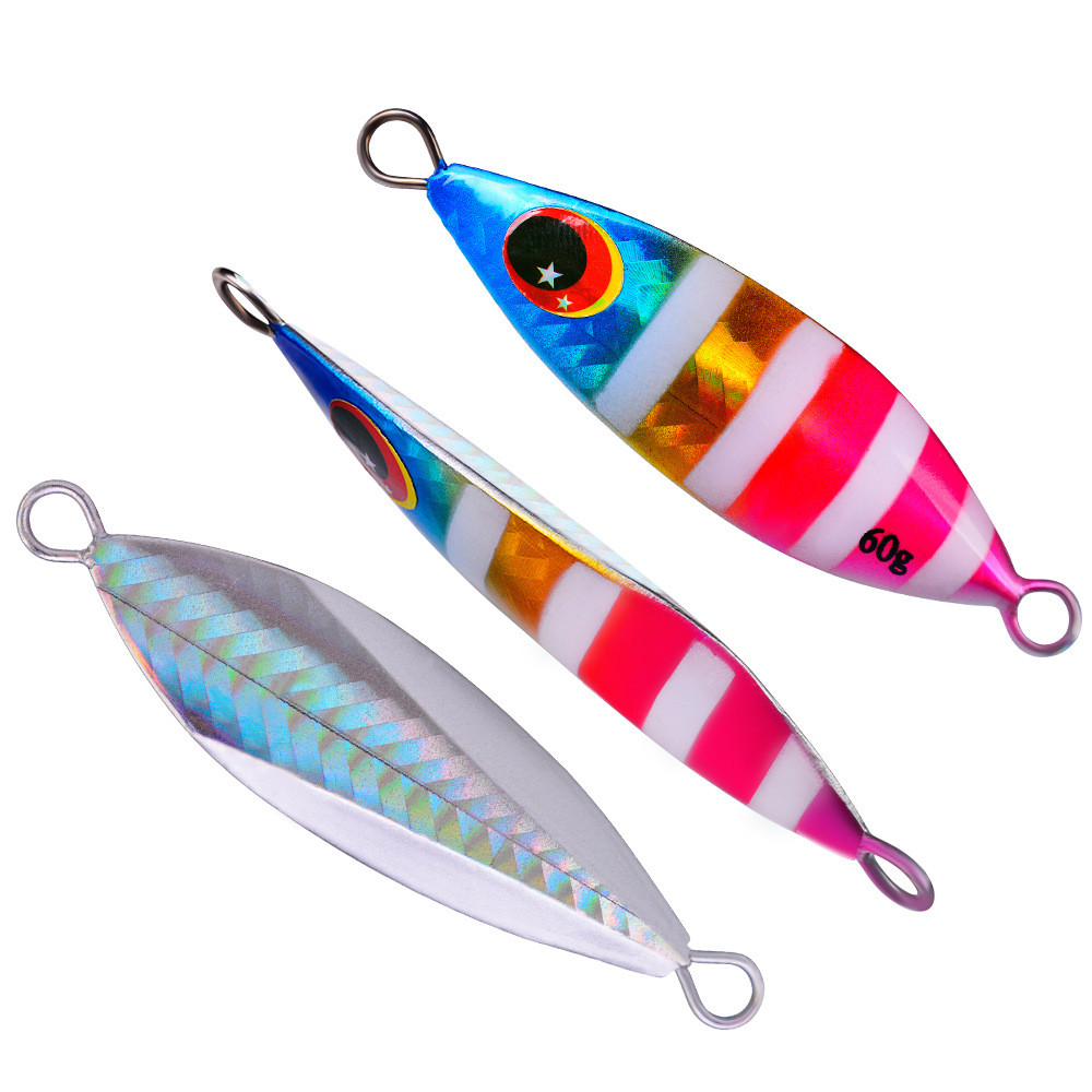 Jig Head Lure - Metal Slow Jig Lure Hard Artificial