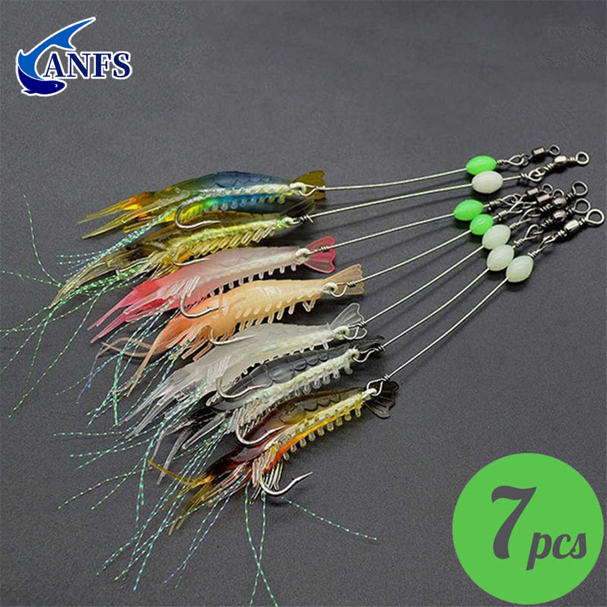 Fishing Equipment Clearance - 3pcs/7pcs Shrimp Lures Fishing Lures Artificial