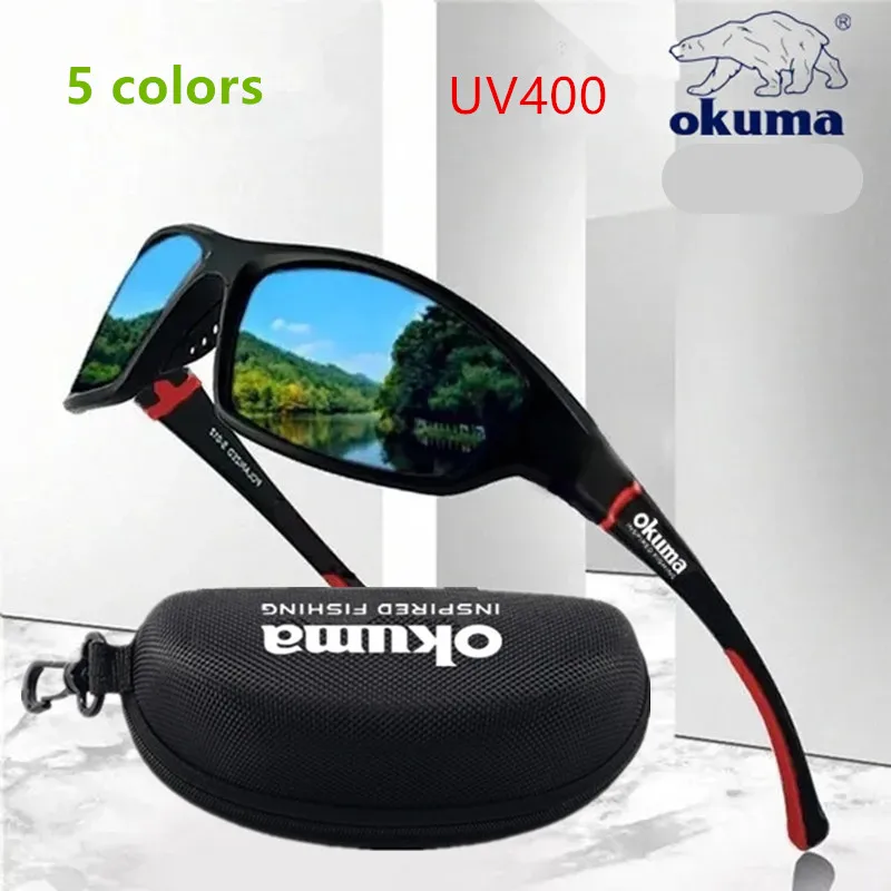 Fishing Equipment Clearance - Okuma UV400 Fishing Sunglasses Men's Driving