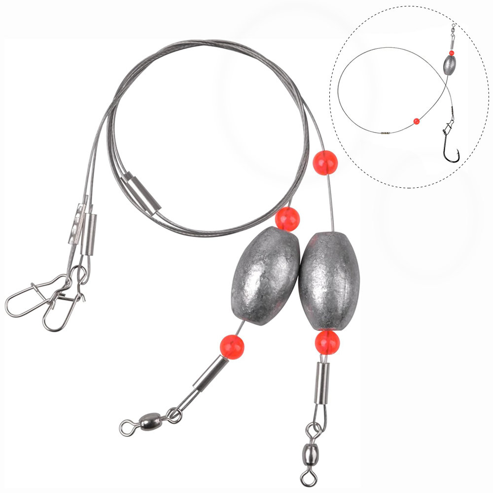 2Pcs Fishing Egg Sinker Weight - Fishing Equipment Shop avaliação e preço