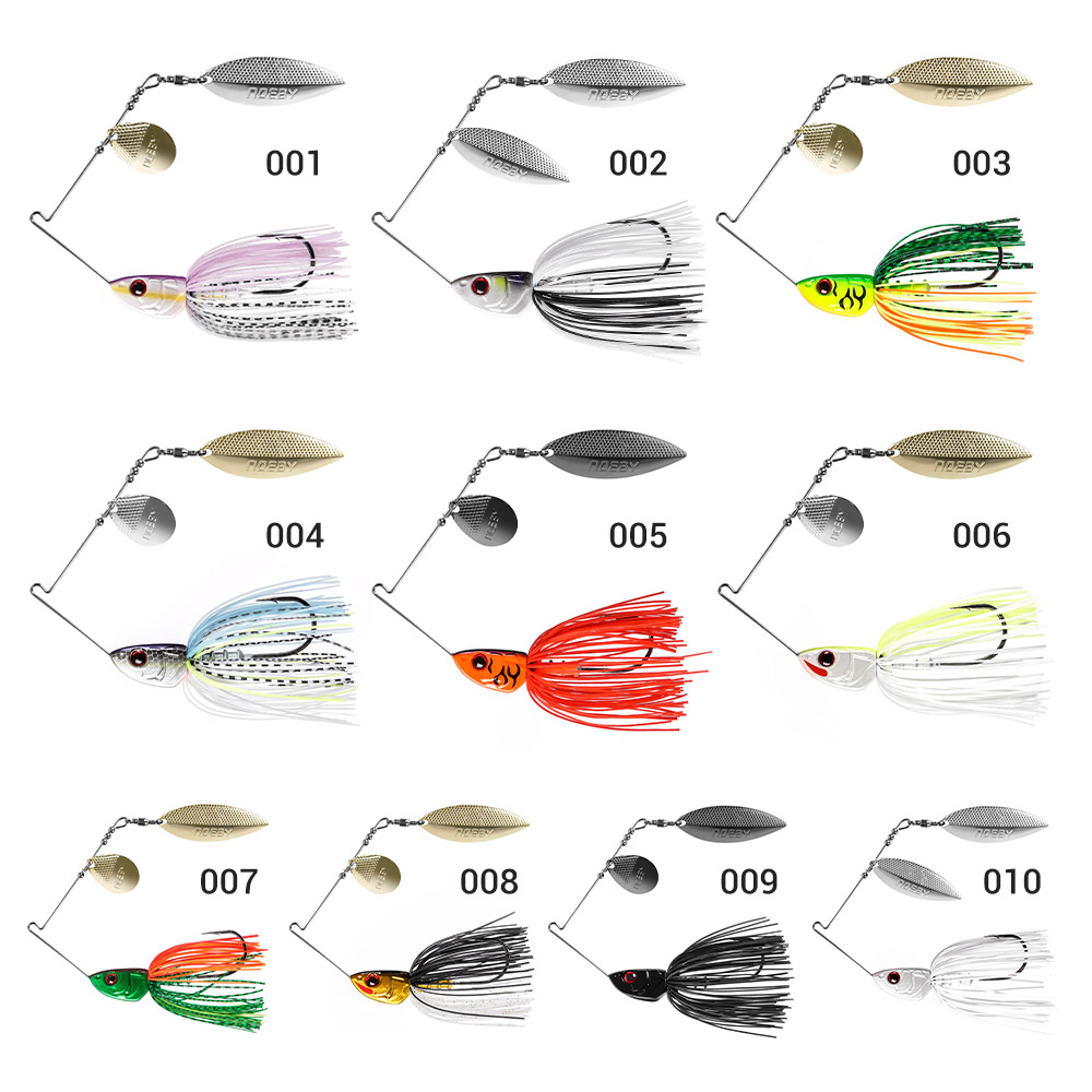 Noeby Spinnerbait 10.5g 14g 21 - Jig Head Lure avaliação e preço