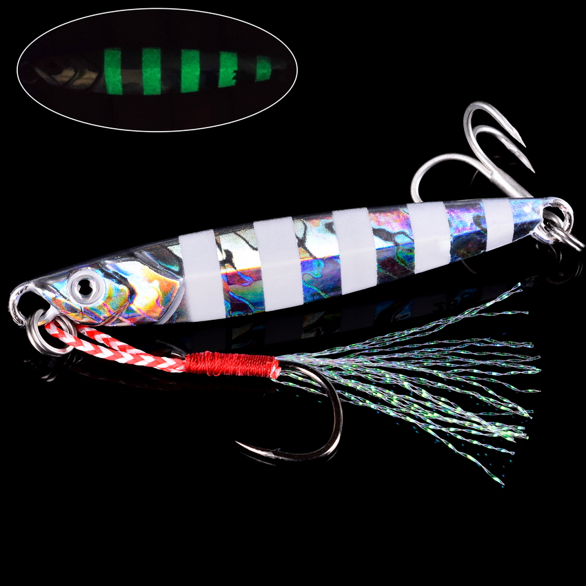 10pcs Metal Jig 7g 10g 14g 17g - Jig Head Lure avaliação e preço