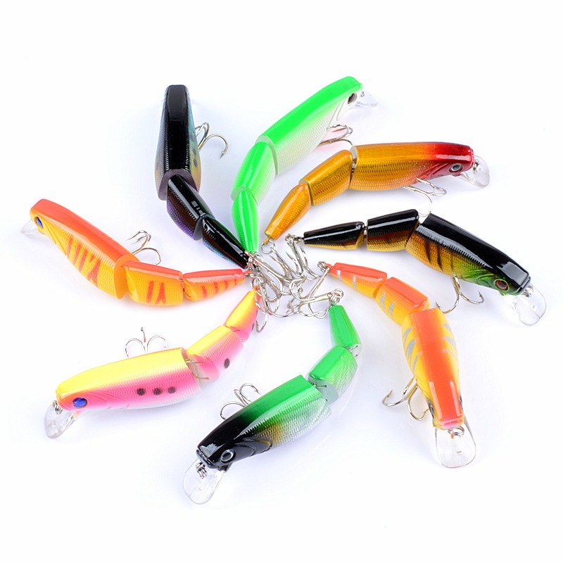 1PC 10.5cm14g Multi Section Se - Fishing Equipment Clearance avaliação e preço