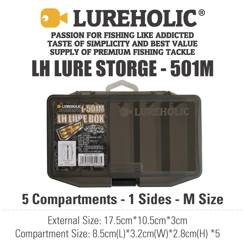 LUREHOLIC Lure Box FishingTack - Jig Head Lure avaliação e preço