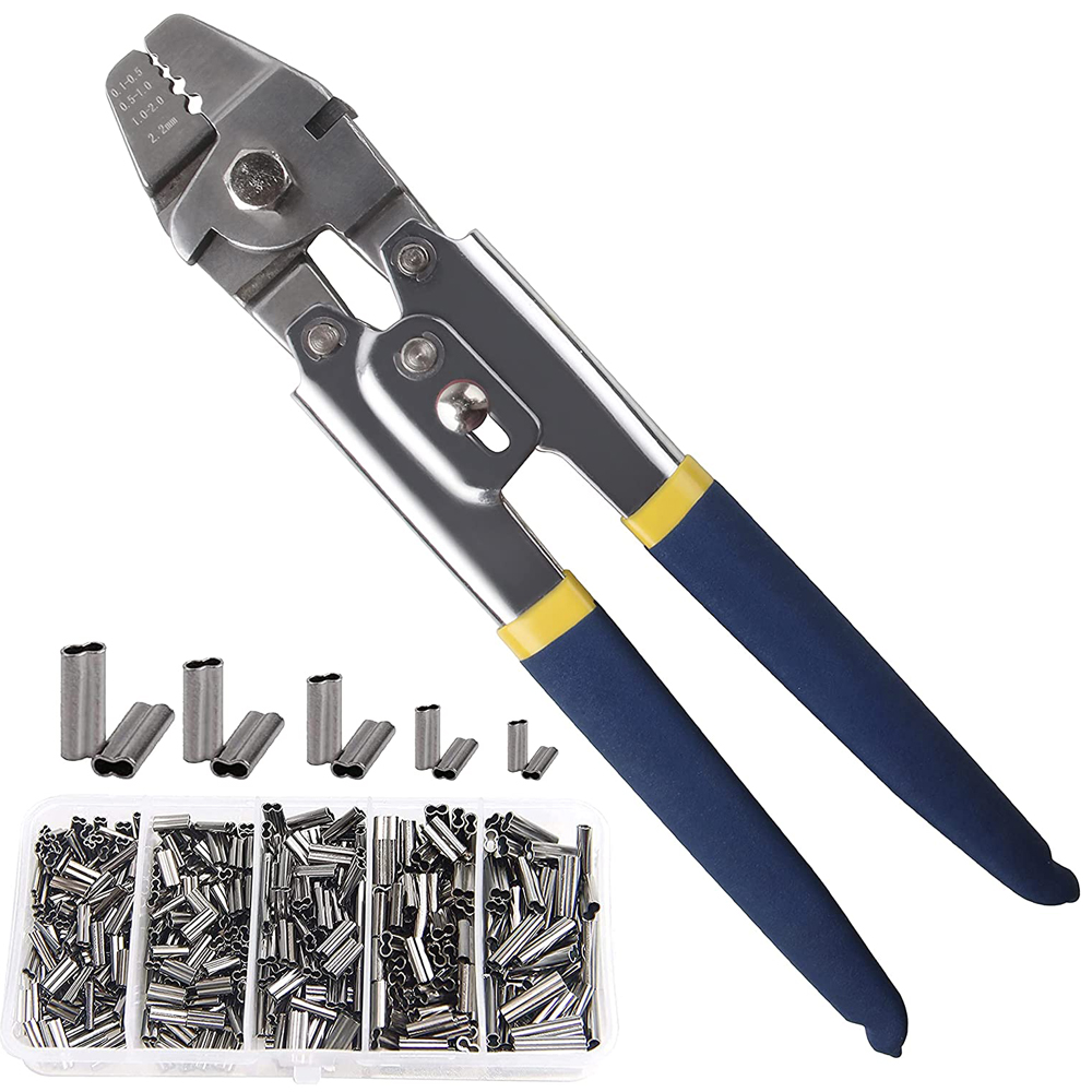 300pcs Crimp Fishing Sleeves S - Fishing Equipment Shop avaliação e preço