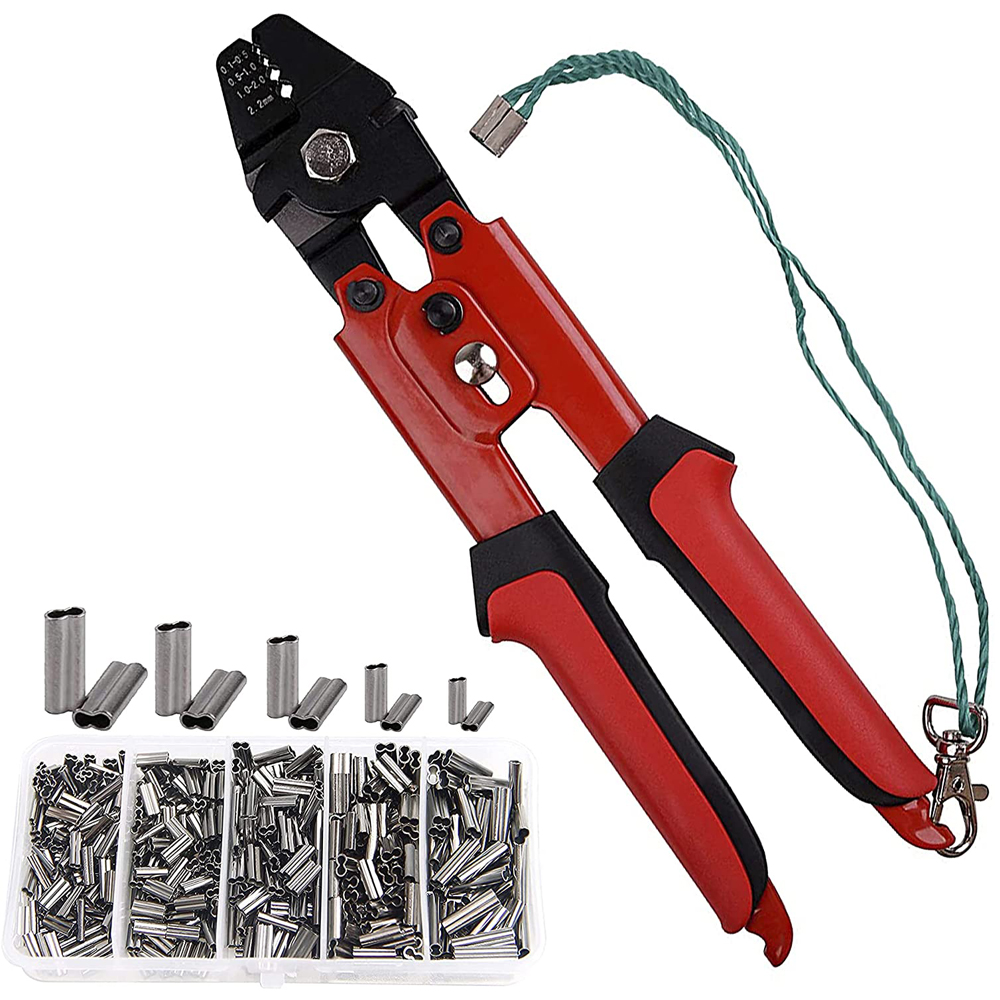 300pcs Crimp Fishing Sleeves S - Fishing Equipment Shop avaliação e preço