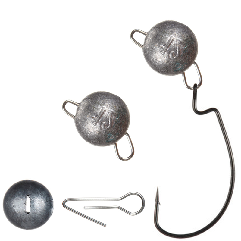 Simpleyi 5pcs/Lot Lead Weight  - Jig Head Lure avaliação e preço