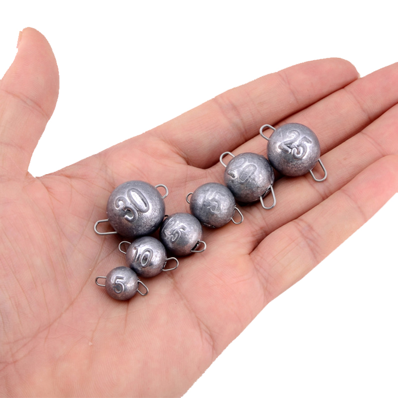 Simpleyi 5pcs/Lot Lead Weight  - Jig Head Lure avaliação e preço