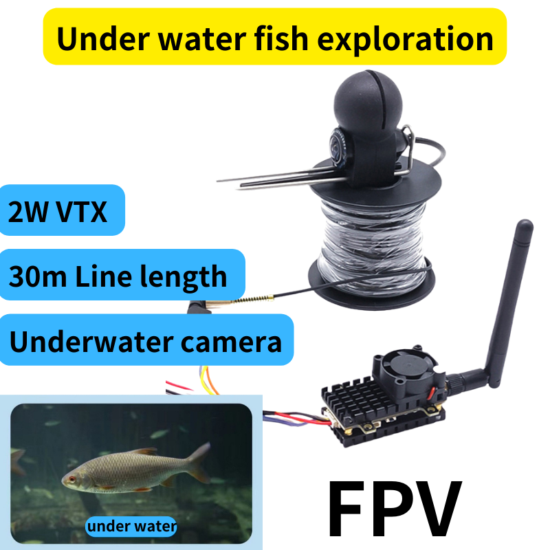 2W image transmission wireless - Underwater Fishing Camera avaliação e preço
