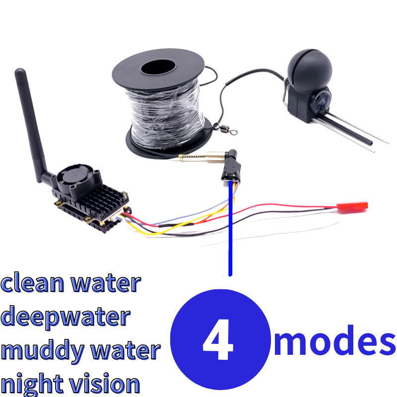 2W image transmission wireless - Underwater Fishing Camera avaliação e preço