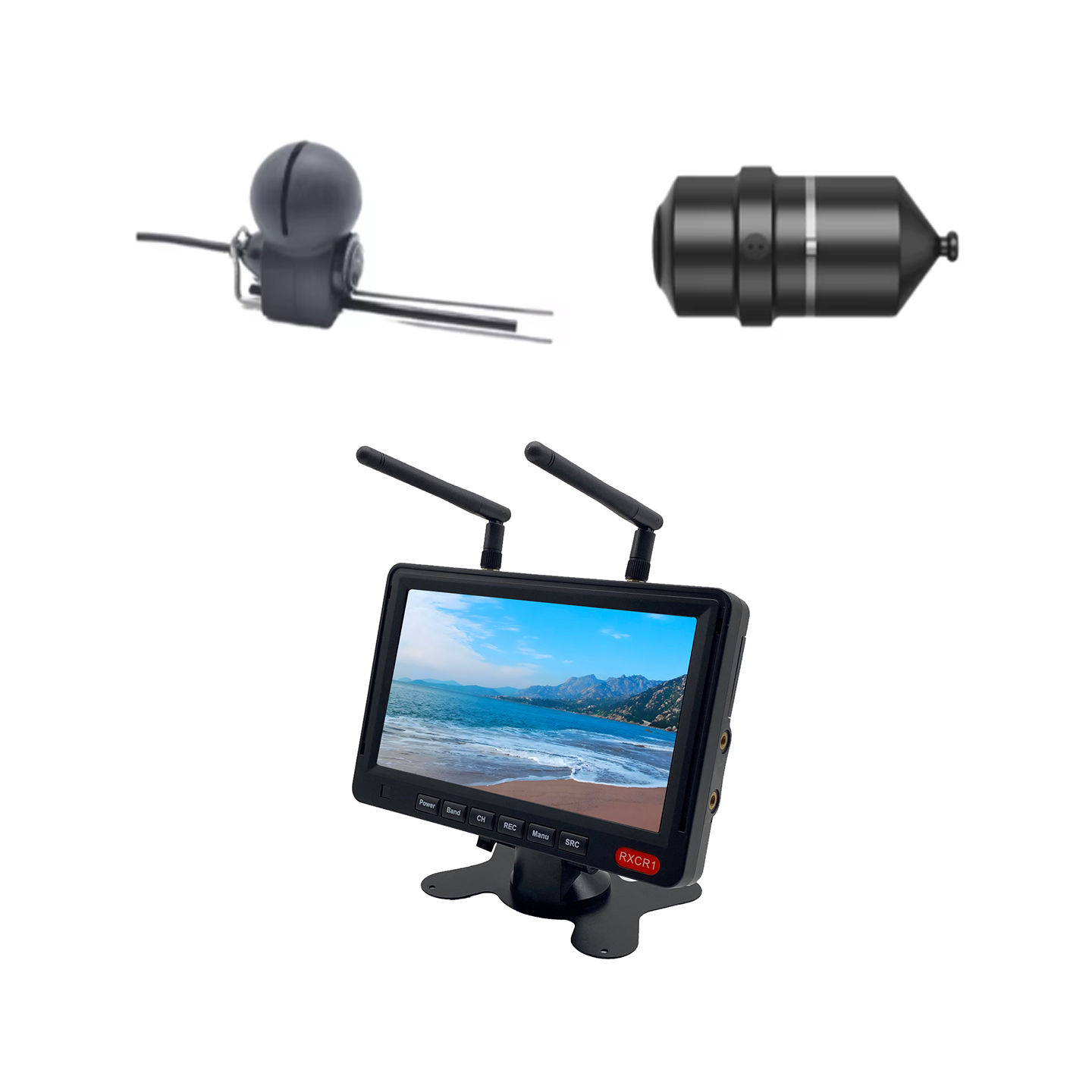 2W image transmission wireless - Underwater Fishing Camera avaliação e preço