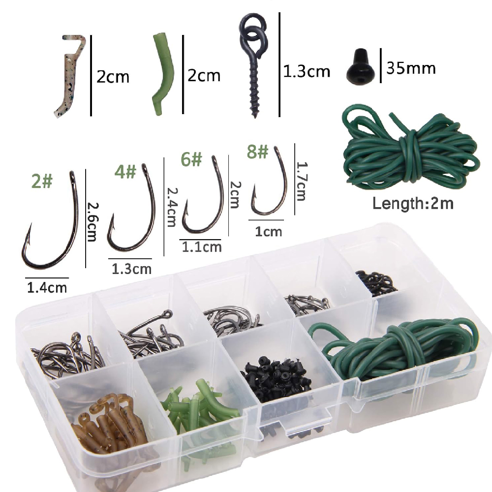 121pcs Carp Fishing Rigs kit C - Fishing Equipment Shop avaliação e preço
