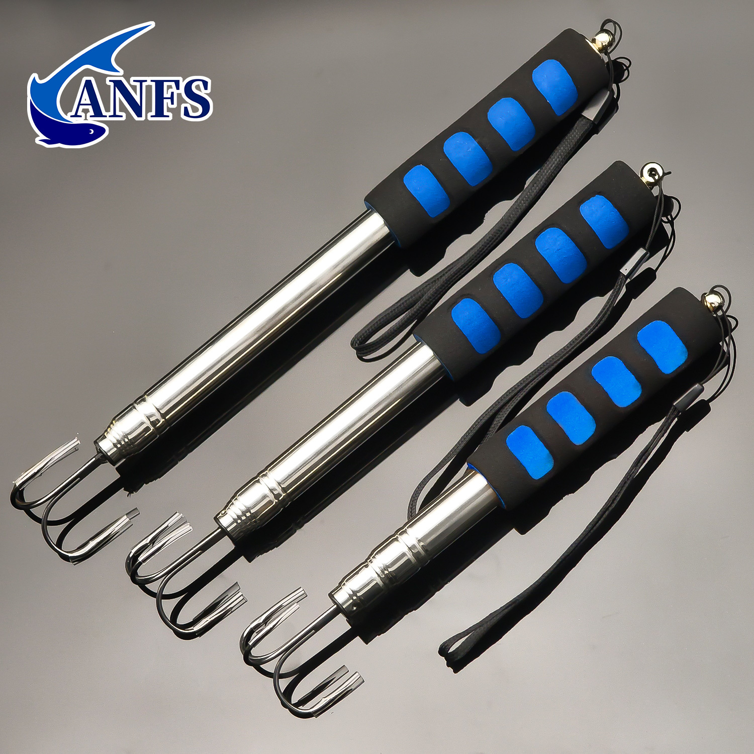ANFS 1pcTelescopic Fishing Gaf - Saltwater Fishing Hook avaliação e preço