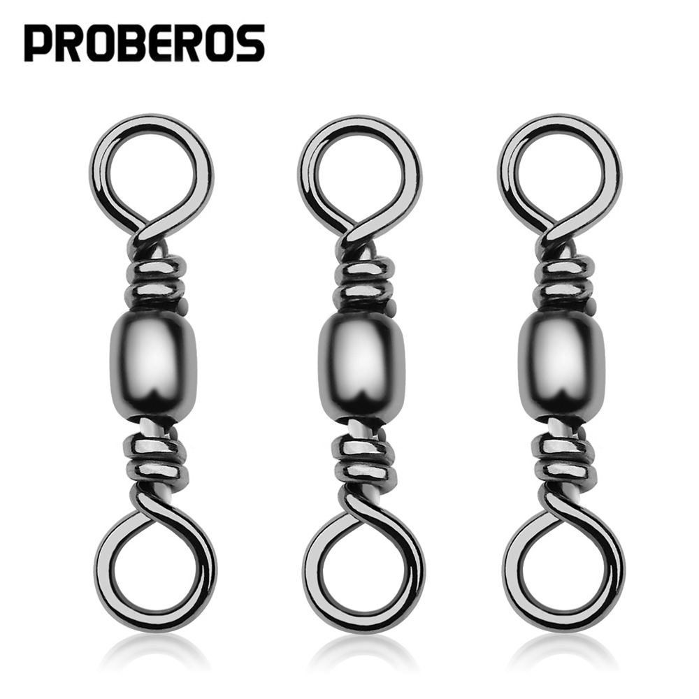 100Pcs Fishing Swivels Connect - Saltwater Fishing Hook avaliação e preço
