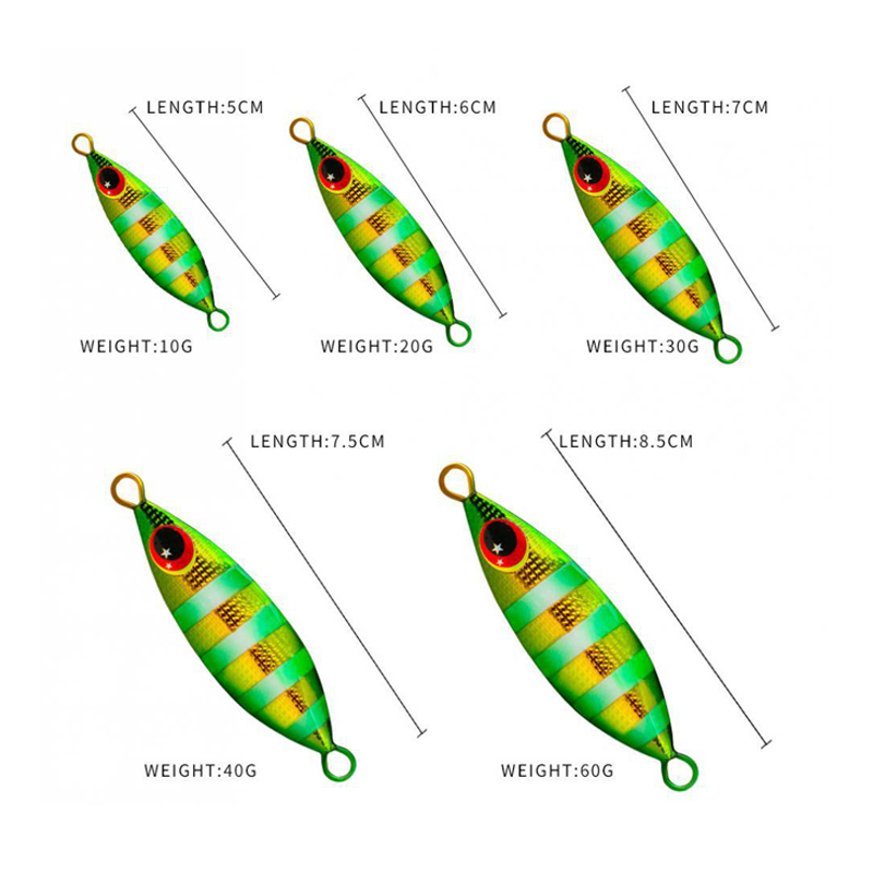 Metal Slow Jig Lure Hard Artif - Jig Head Lure avaliação e preço