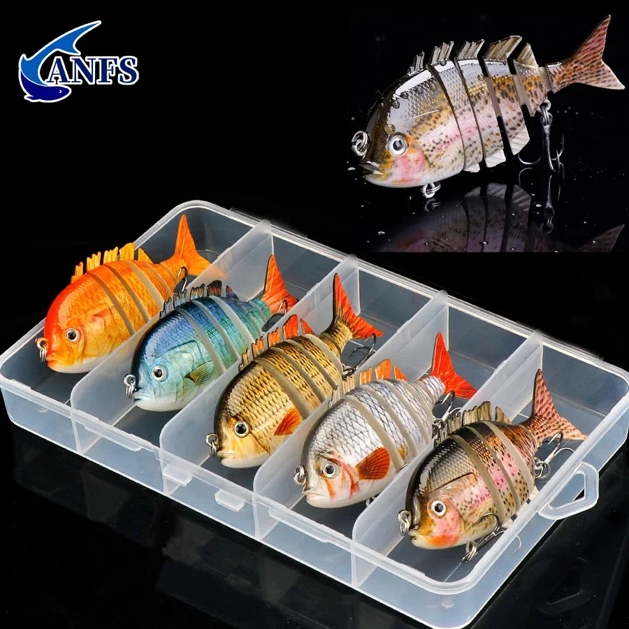 1pc/5pcs Fishing Lures SwimPan - Fishing Equipment Clearance avaliação e preço