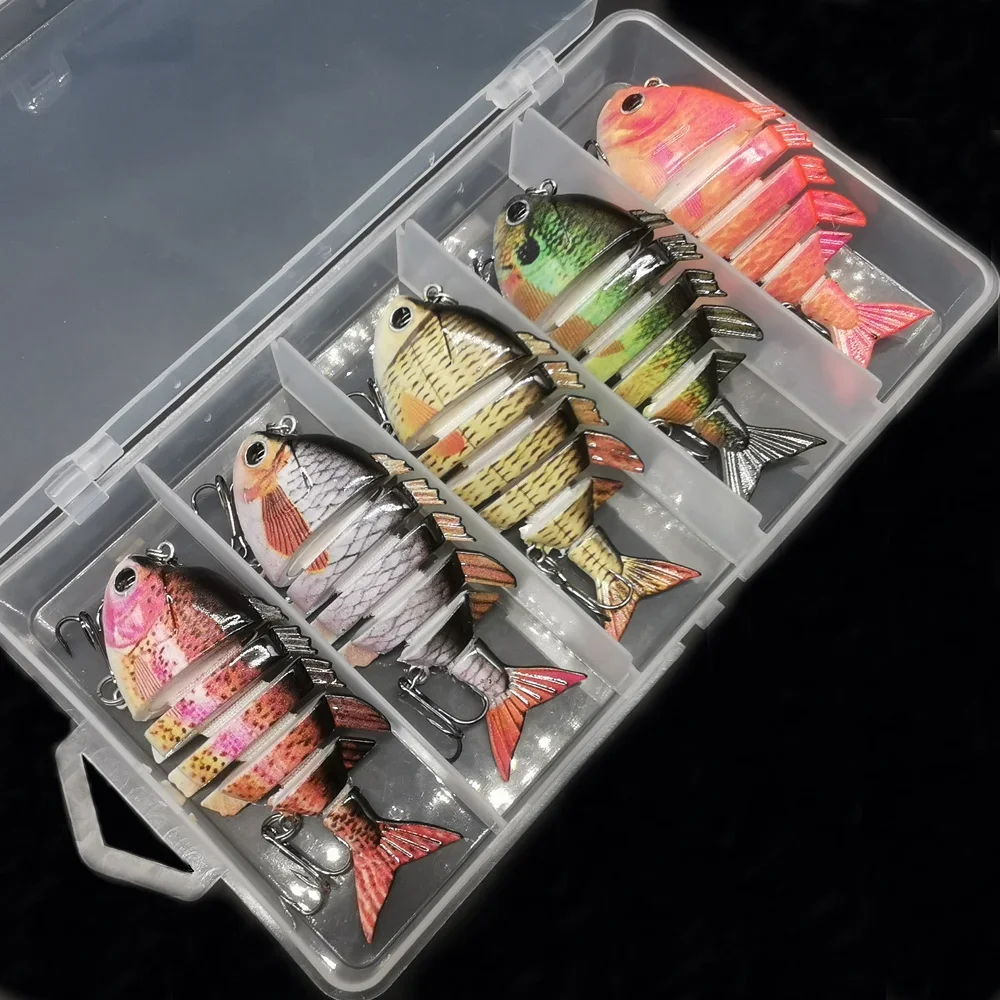 1pc/5pcs Fishing Lures SwimPan - Fishing Equipment Clearance avaliação e preço