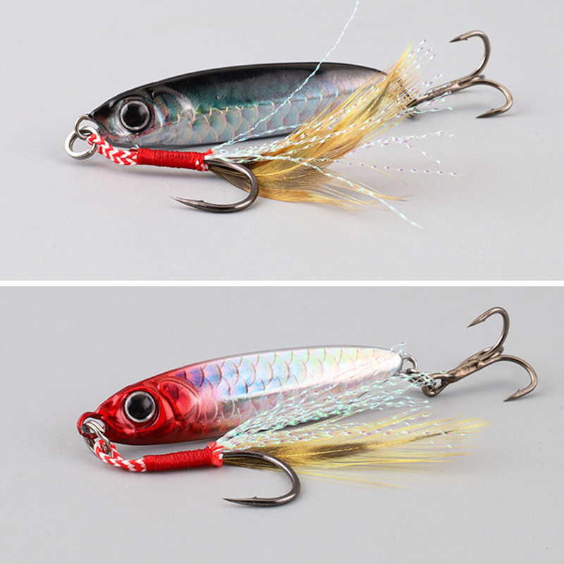 Micro Metal Jig 7g 10g 15g 20g - Jig Head Lure avaliação e preço