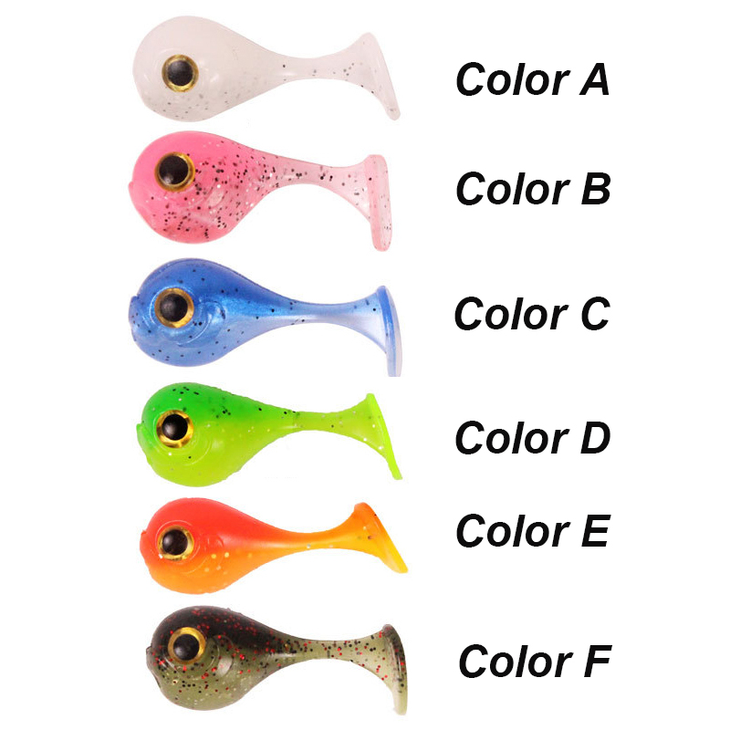 YUCONG 6PCS Jighead Soft Baits - Jig Head Lure avaliação e preço