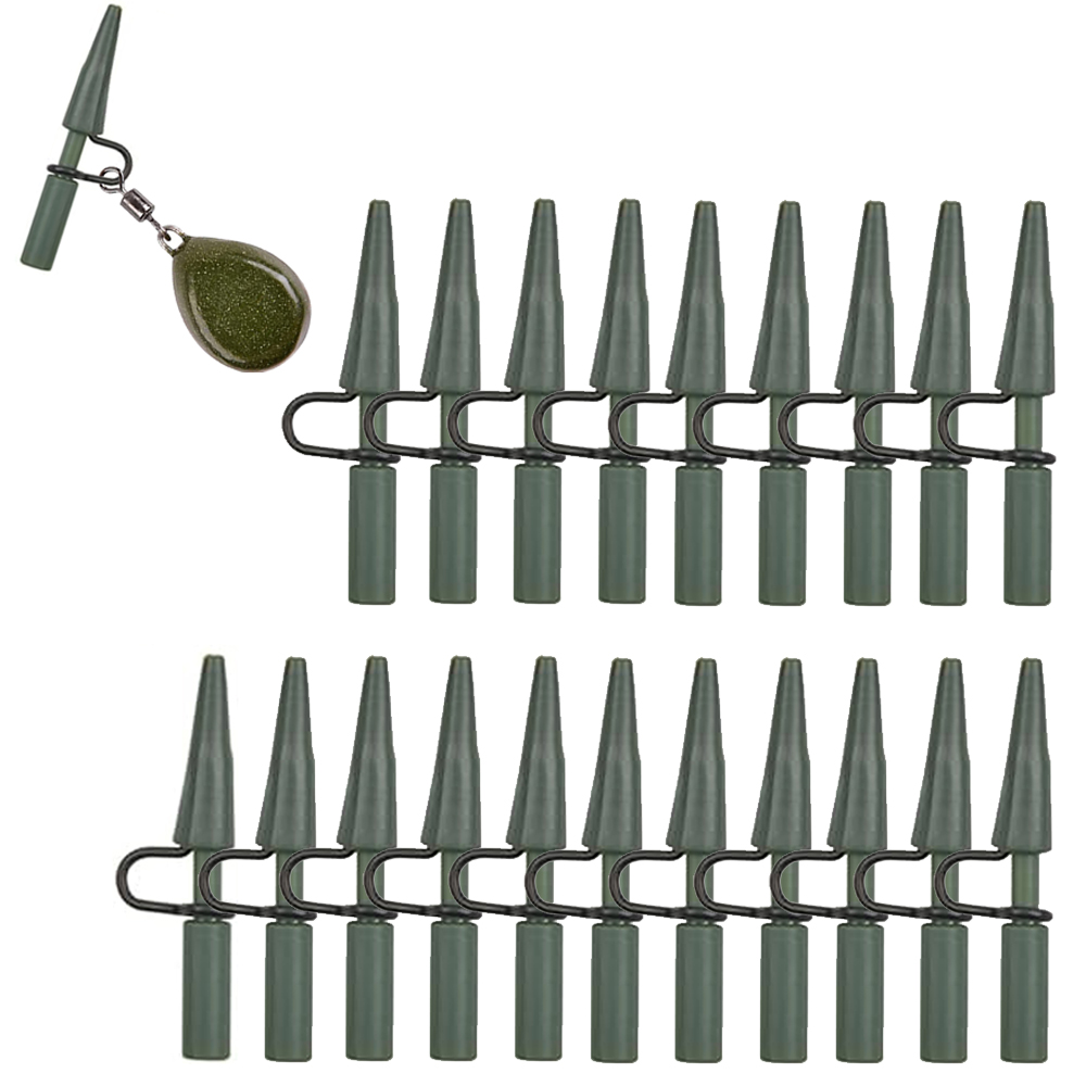 20Pcs Carp safety lead clip &  - Fishing Equipment Shop avaliação e preço