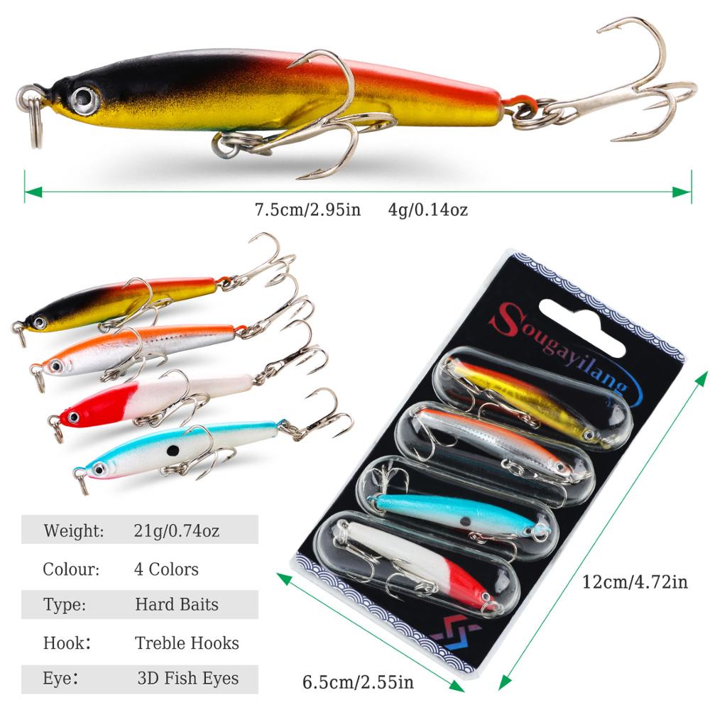 Sougayilang Fishing Bait Set 4 - Fishing Equipment Clearance avaliação e preço