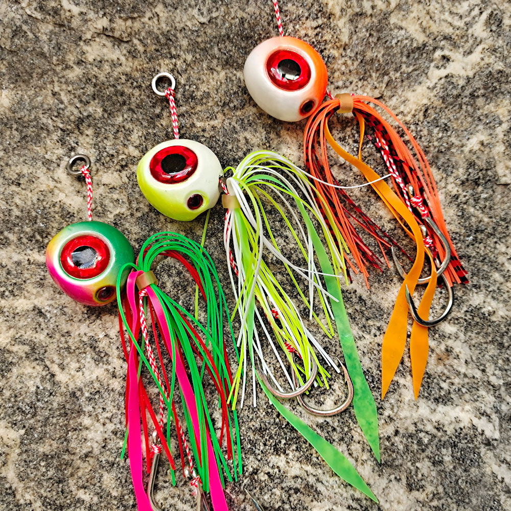 60g/80g/100g/ Metal Tenya Mada - Jig Head Lure avaliação e preço