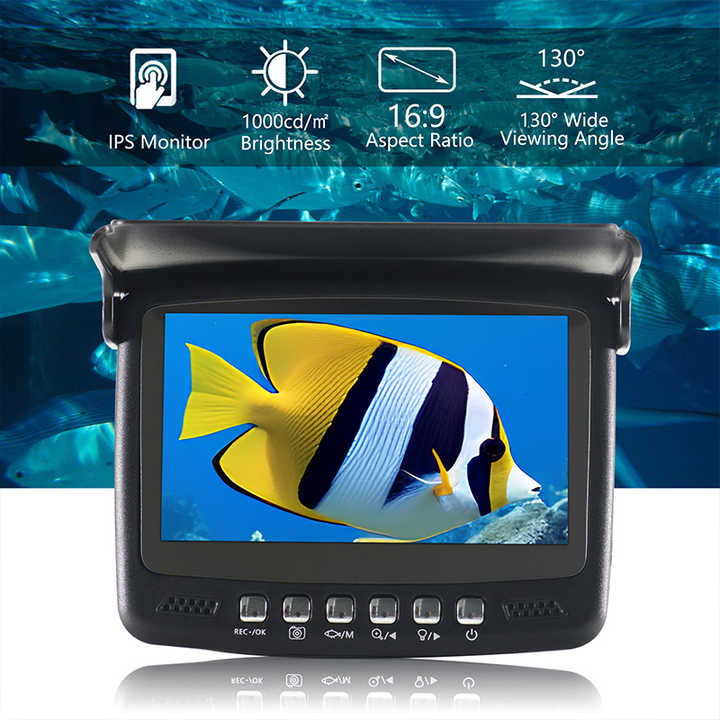 4.3 Inch Screen  Underwater 15 - Underwater Fishing Camera avaliação e preço