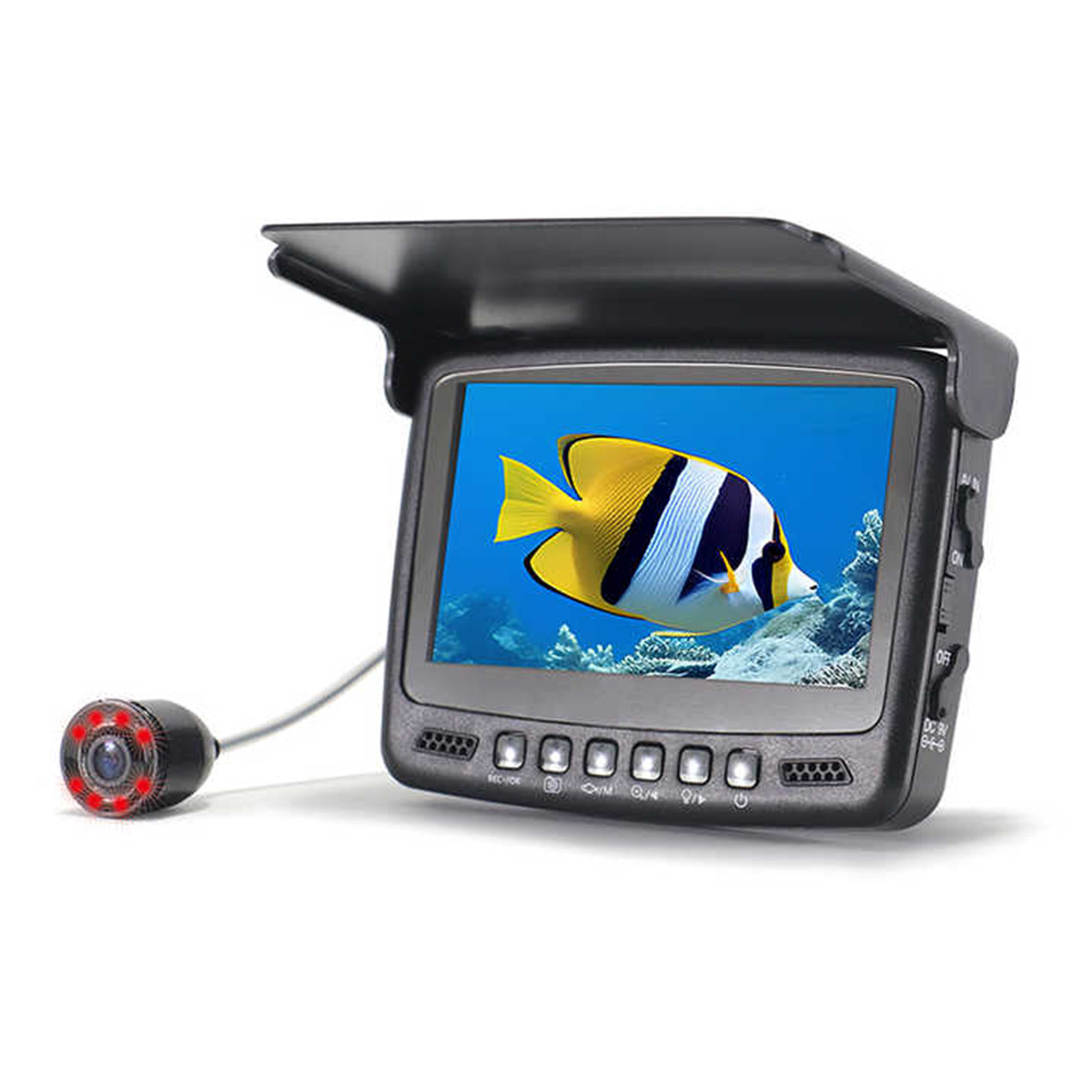 4.3 Inch Screen  Underwater 15 - Underwater Fishing Camera avaliação e preço