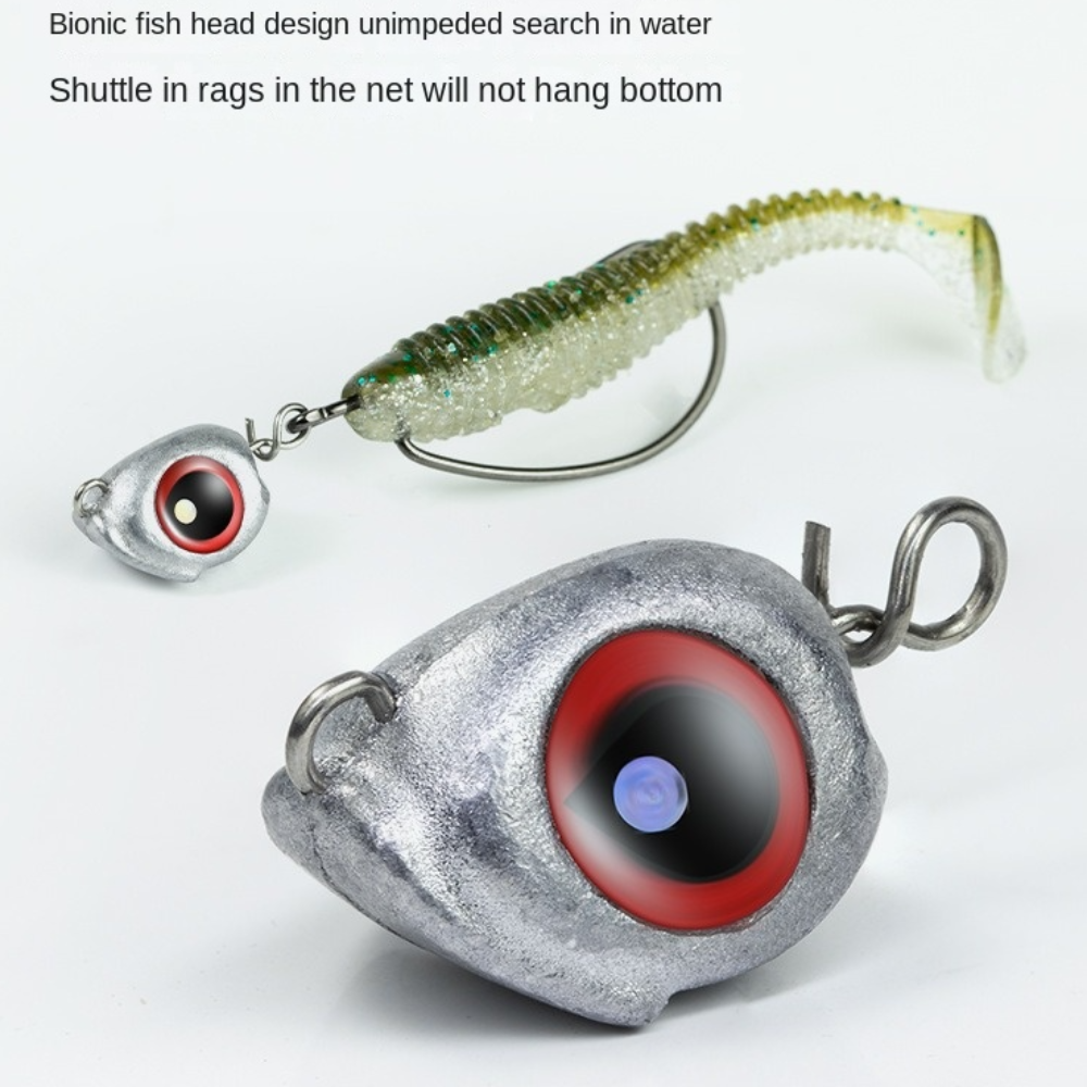 10pcs 3.5g/5g/7g/10g Swimbait  - Jig Head Lure avaliação e preço