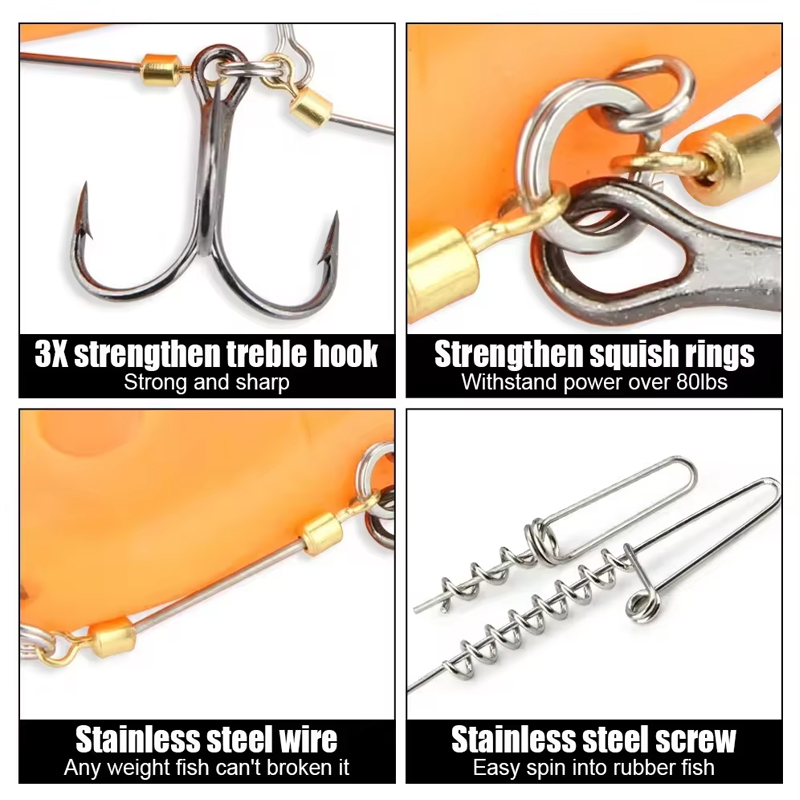 Fishing Hook Rigs Steel Leader - Saltwater Fishing Hook avaliação e preço
