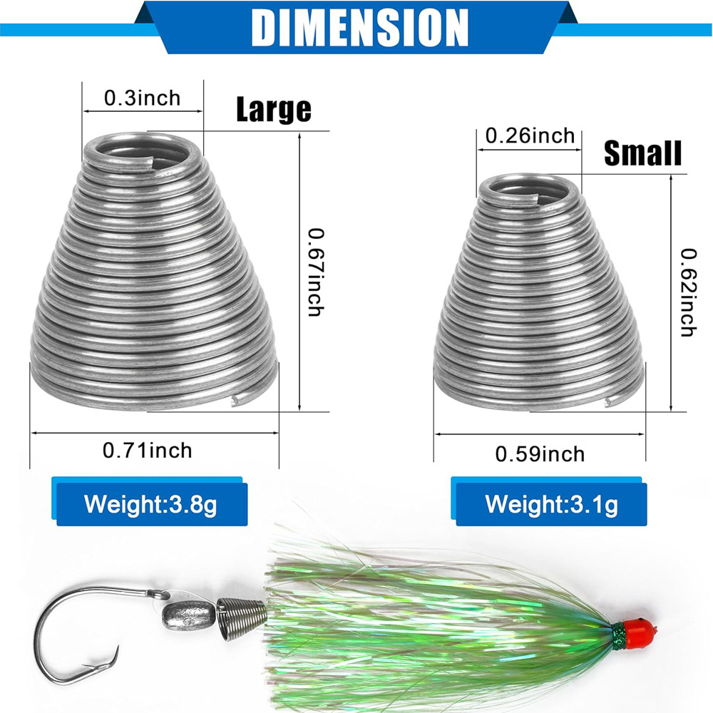 20Pcs Ballyhoo Bait Rigging Sp - Fishing Equipment Shop avaliação e preço