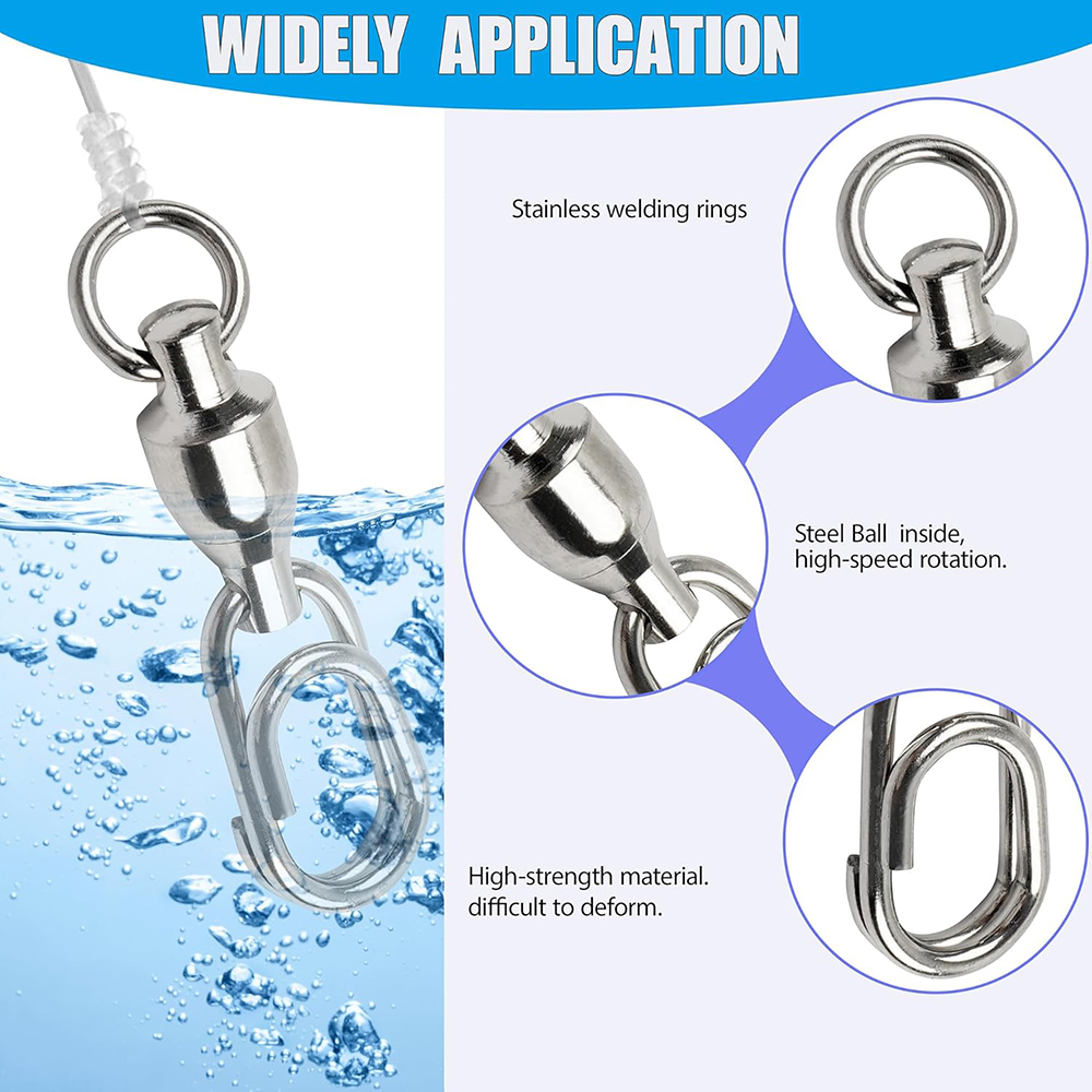 25pcs Ball Bearing Fishing Swi - Fishing Equipment Shop avaliação e preço
