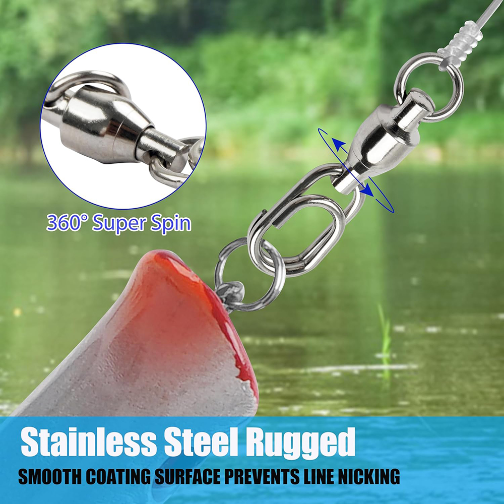 25pcs Ball Bearing Fishing Swi - Fishing Equipment Shop avaliação e preço