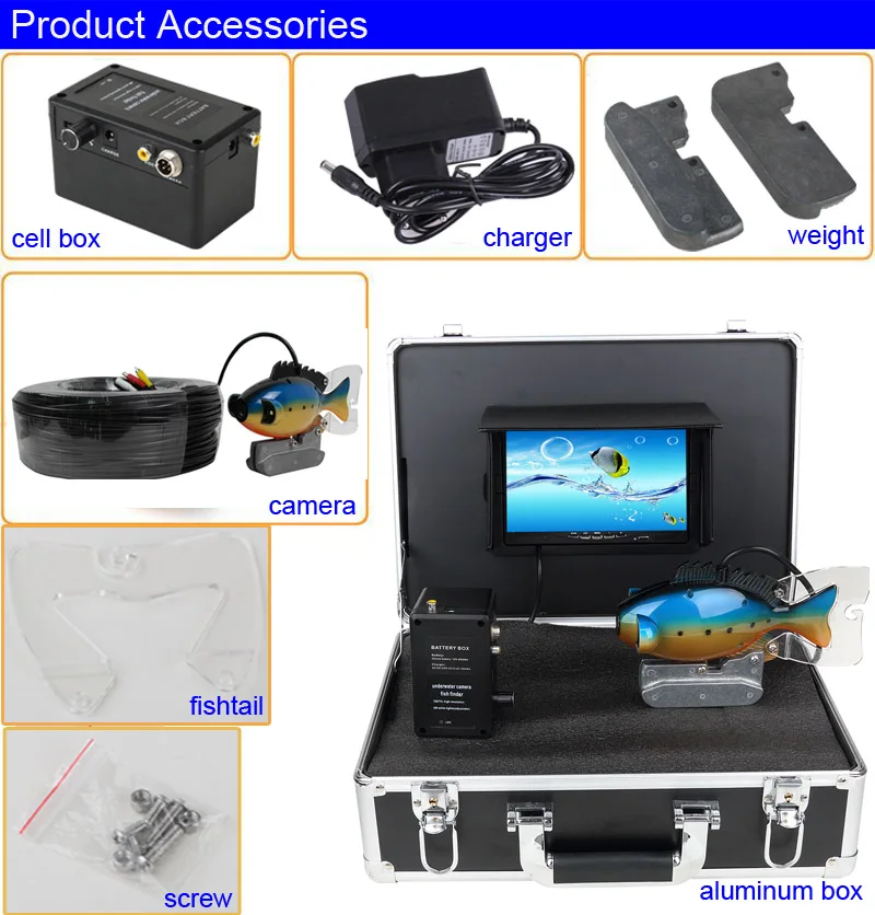 SY801 Underwater Fishing Camer - Underwater Fishing Camera avaliação e preço