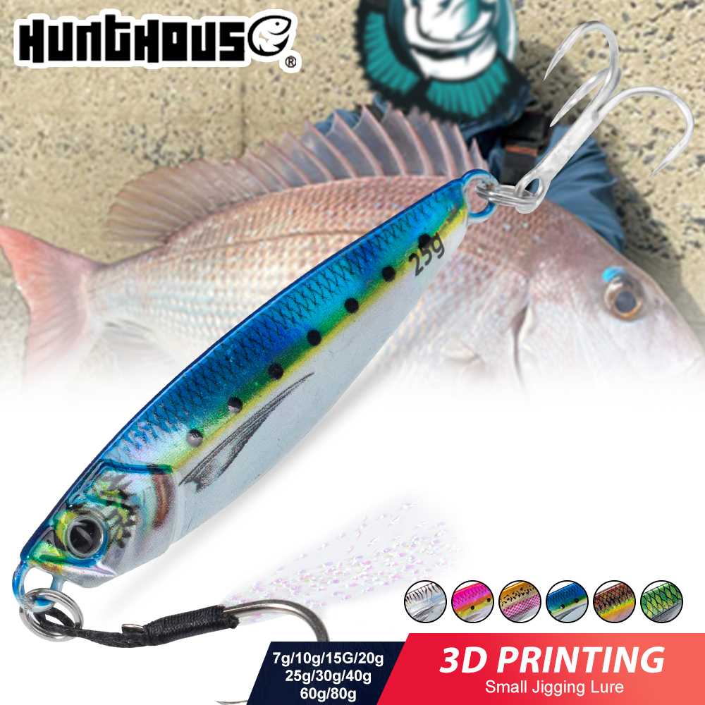 Hunthouse Metal Jig Fishing Lu - Jig Head Lure avaliação e preço