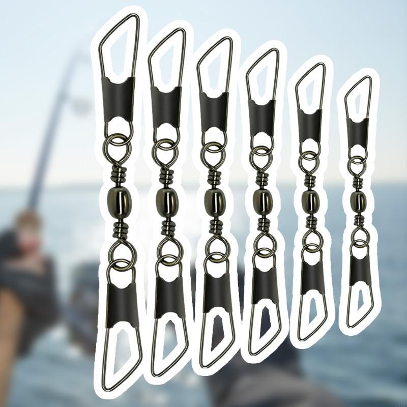 340F 50pcs Bearing Rolling Swi - Saltwater Fishing Hook avaliação e preço