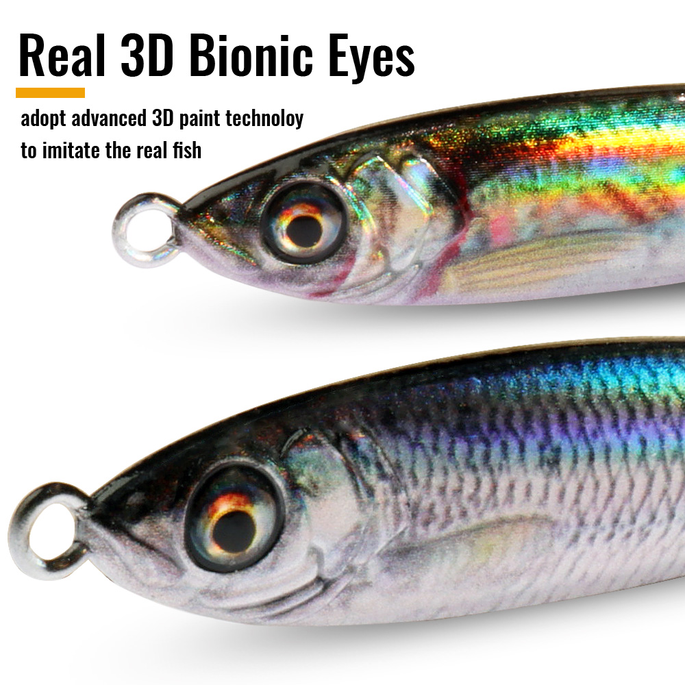 GOBAIT Metal Jig Lure 20g 30g  - Jig Head Lure avaliação e preço