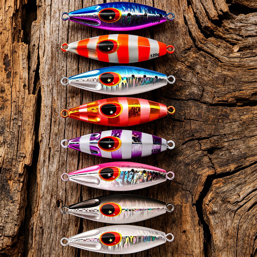 8pcs/lot Metal Jig Fishing Lur - Jig Head Lure avaliação e preço