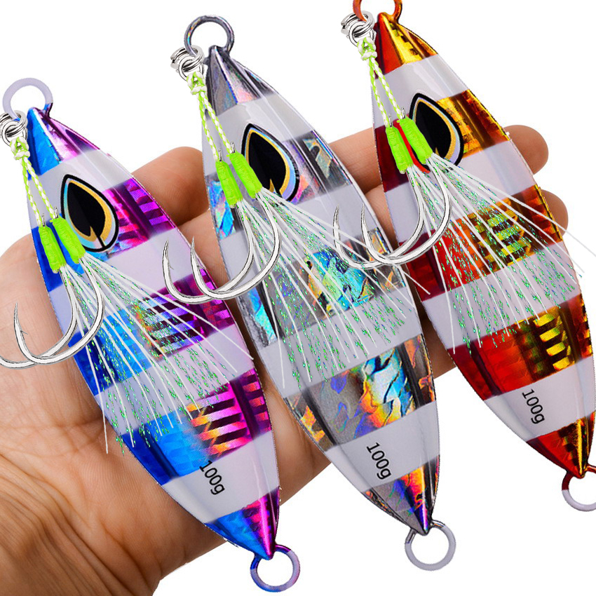 1pcs High quality Metal Night  - Jig Head Lure avaliação e preço